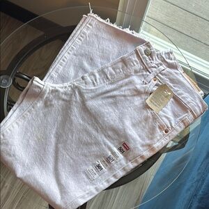 Levi's Women's 501 Original Fit Jeans - White